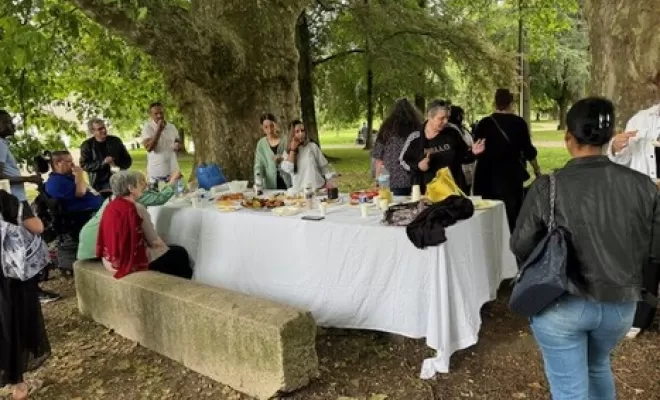 Pique-nique solidaire à Bourgoin-Jallieu, Bourgoin-Jallieu, Domavie