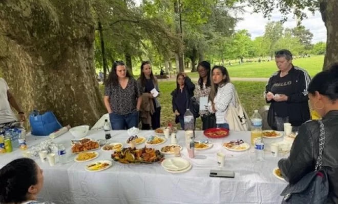 Pique-nique solidaire à Bourgoin-Jallieu, Bourgoin-Jallieu, Domavie